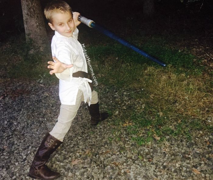 Plotselinge afdaling Kalmerend Informeer DIY Luke Skywalker costume Star Wars Costume