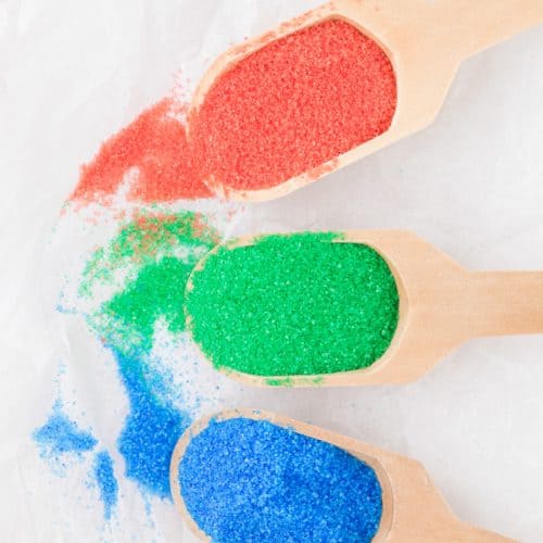 How to Make Colored Sugar - All Natural, and Organic Options!