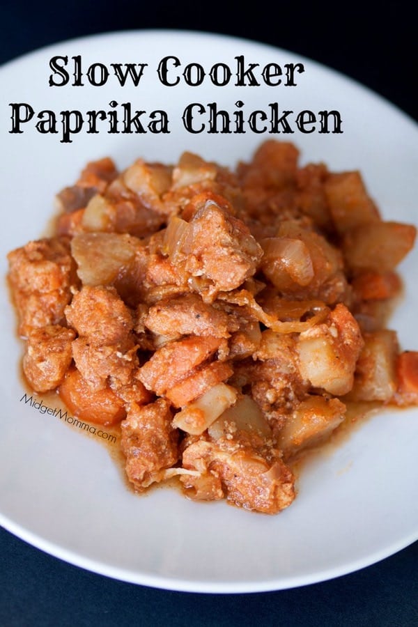 Slow Cooker Paprika Chicken