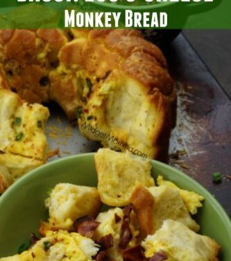 Bacon Egg Cheese Monkey Bread Easy Breakfast