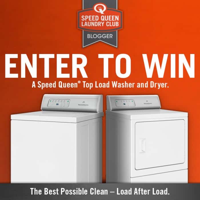 Enter to Win a Speed Queen Washer and Dryer Set! (2000 Value