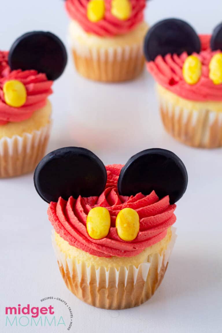 Easy Mickey Mouse Cupcakes • MidgetMomma