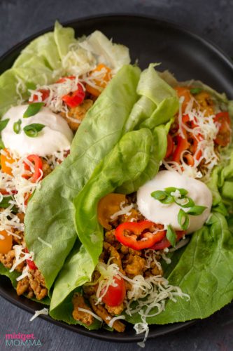 Chicken Taco Lettuce Wraps Easy Healthy Taco Recipe 1340