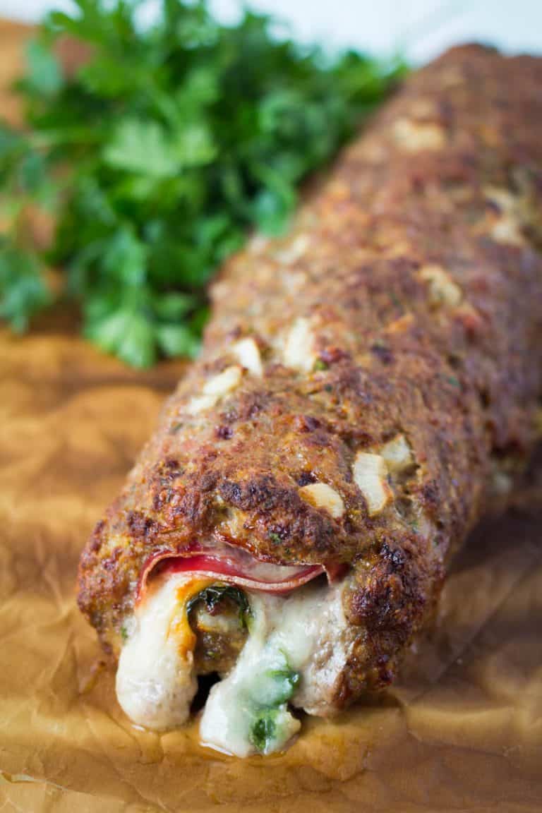 Meatloaf Brasciole Recipe - Italian Stuffed Meatloaf (Italian Stuffed ...