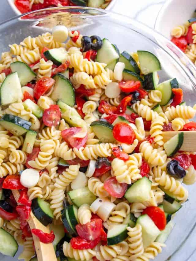 Italian Pasta Salad Recipe • MidgetMomma