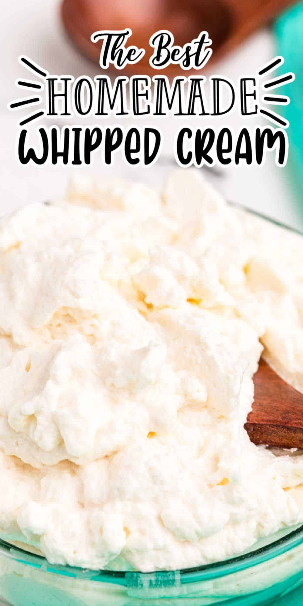 Homemade Whipped Cream • MidgetMomma