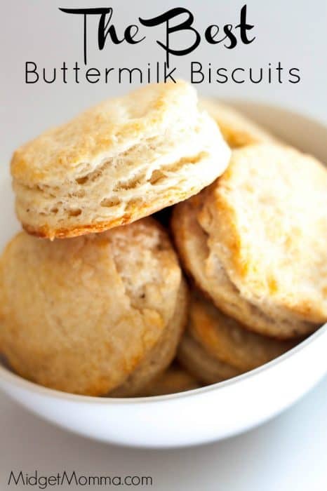 Buttermilk Biscuits • MidgetMomma