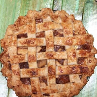 apple pie lattice crust