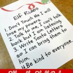 Elf on the Shelf Rules Printable to Help Kids Remember the Rules