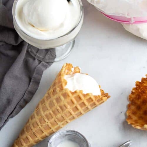 Homemade Ice Cream in a Bag