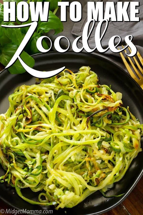 Making Zucchini Noodles (Zoodles)