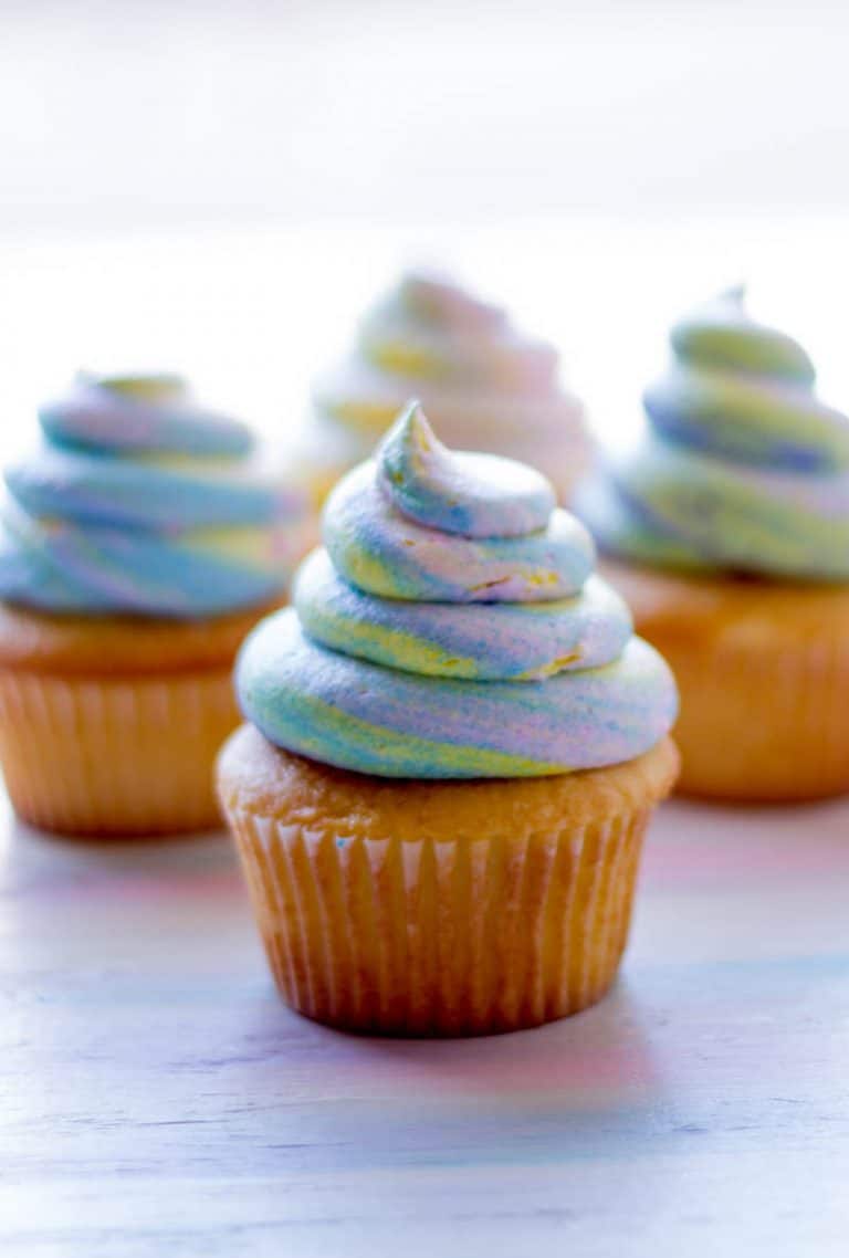 Unicorn Poop Cupcakes • MidgetMomma