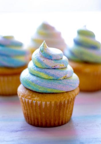 Unicorn Poop Cupcakes • MidgetMomma