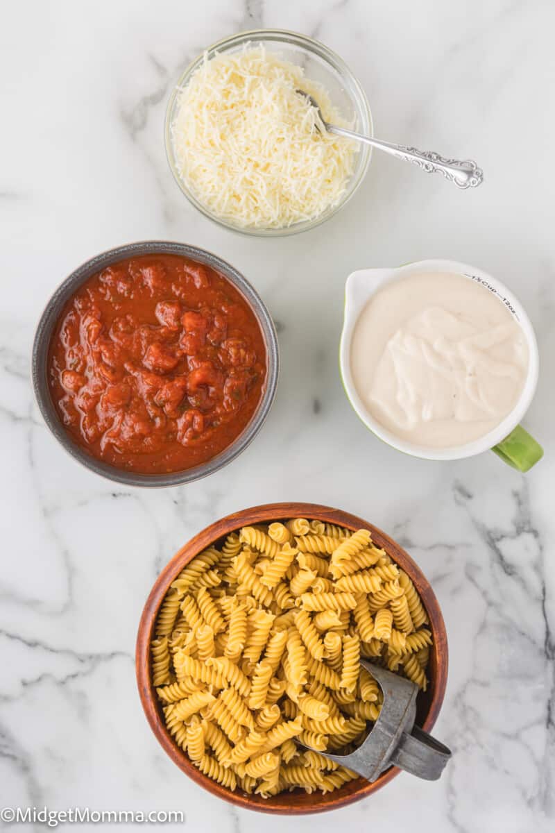 4 Ingredient Creamy Tomato Pasta