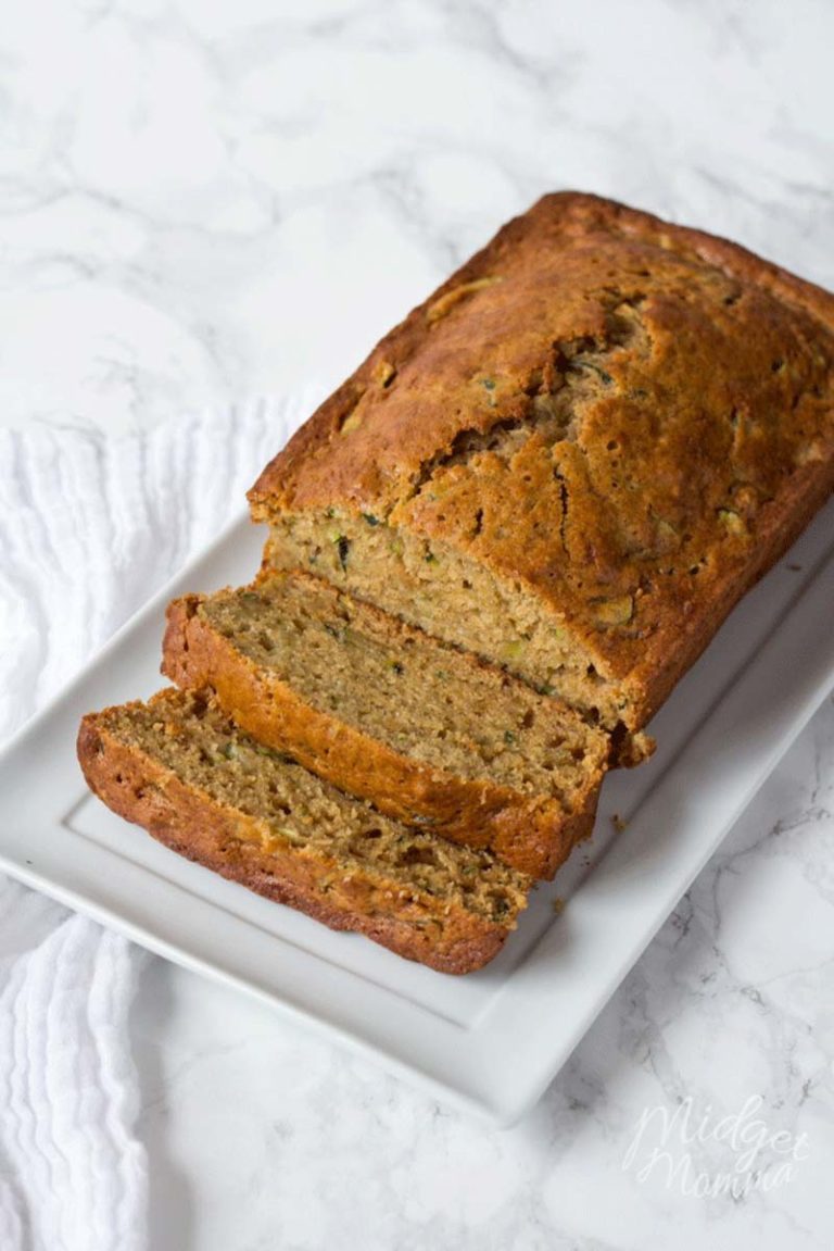 Moist and Delicious Homemade Zucchini Bread Recipe MidgetMomma