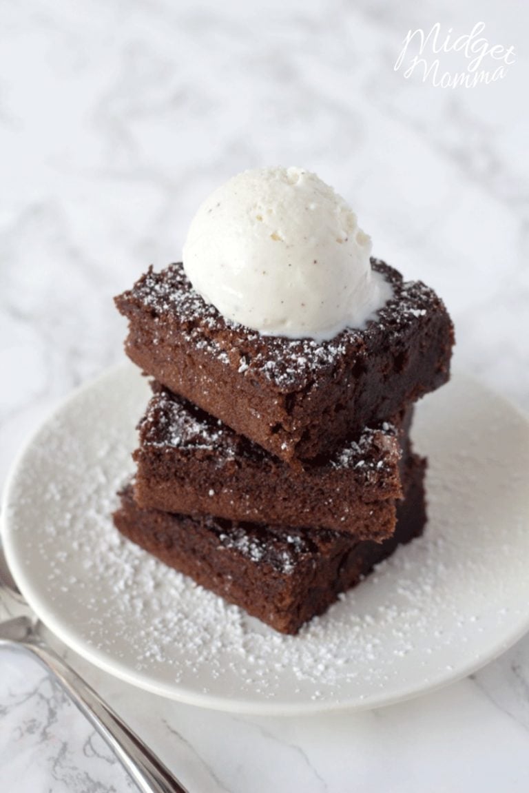 2 Ingredient Brownies Recipe • Midgetmomma