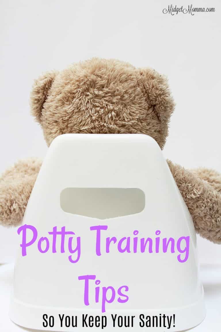 Potty Training Tips So You keep Your Sanity! • MidgetMomma