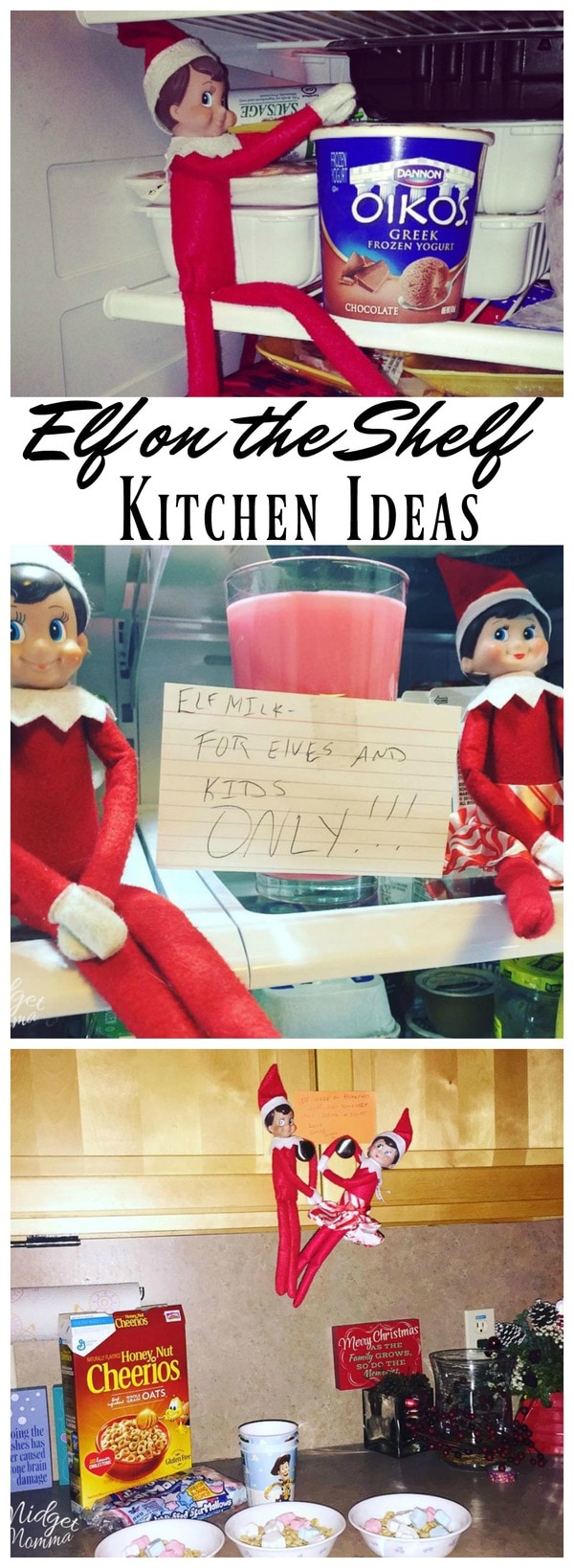 Easy & Fun Elf on the Shelf Kitchen Ideas Kids will love