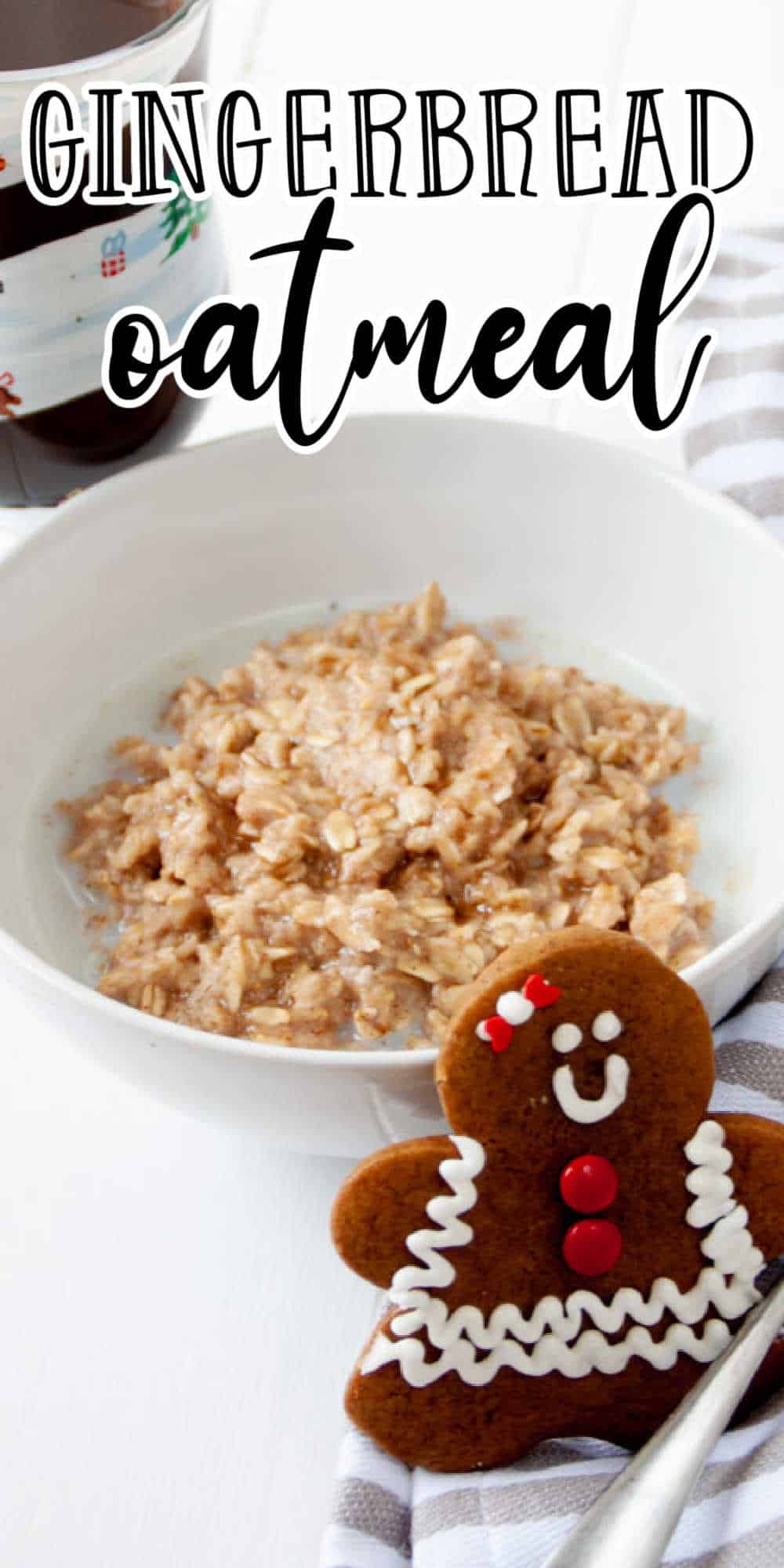 Gingerbread Oatmeal Recipe (Done in 10 minutes!)