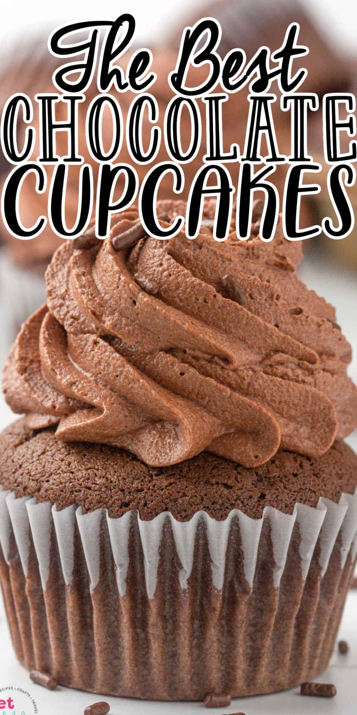 The Best Homemade Chocolate Cupcakes Recipe • MidgetMomma