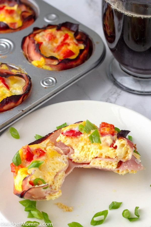 Ham Egg & Cheese Breakfast Cups- EASY - Julias Simply Southern