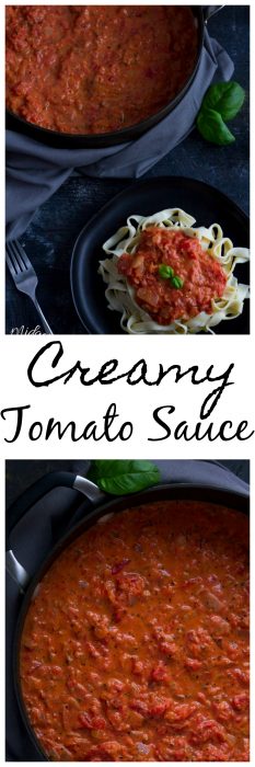 Easy Homemade Creamy Tomato Sauce Recipe