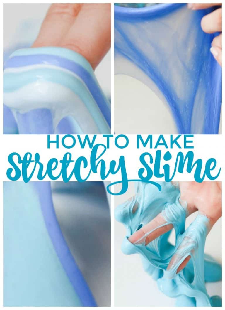 Easy Stretchy Slime With No Borax Or Liquid Starch MidgetMomma   Easy Stretchy Slime  768x1056 