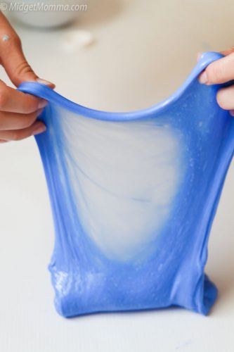 Easy Stretchy Slime with No Borax or Liquid Starch! • MidgetMomma