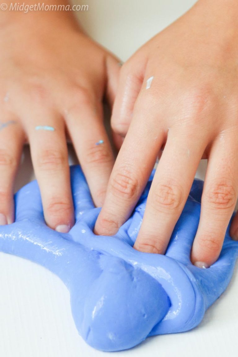 Easy Stretchy Slime with No Borax or Liquid Starch