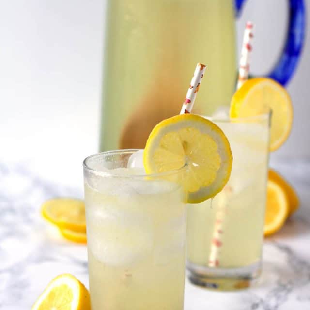 The Best Homemade Lemonade Recipe (with Fresh Squeezed Lemons)