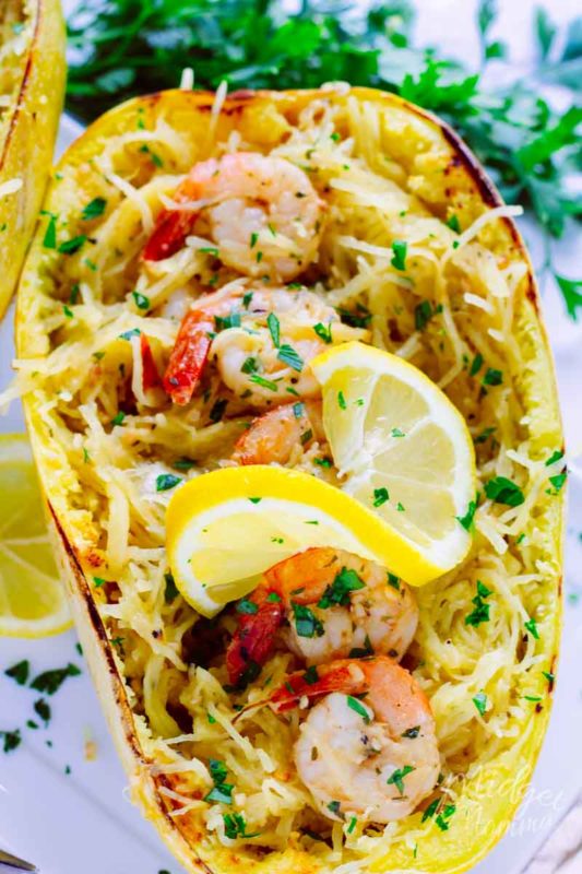 Shrimp Alfredo Pasta Recipe With Homemade Alfredo Sauce • MidgetMomma