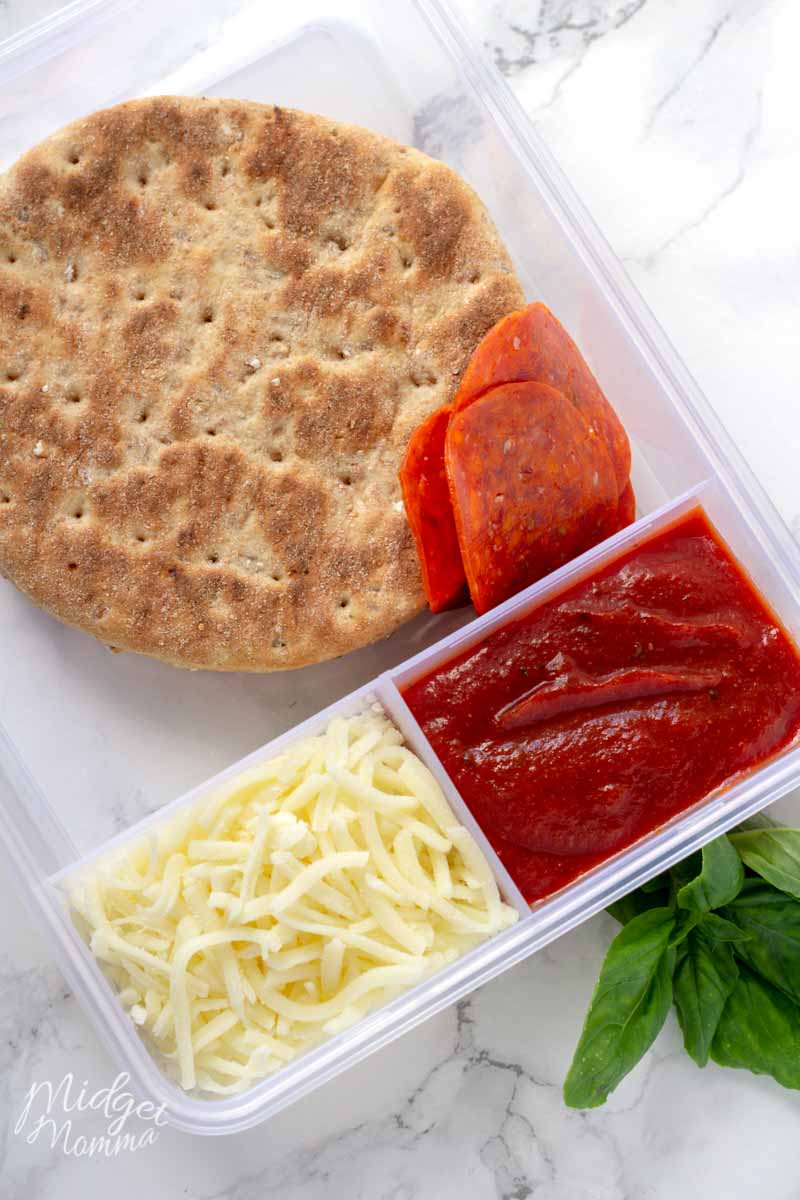 Homemade Pizza Lunchables - Mind Over Munch