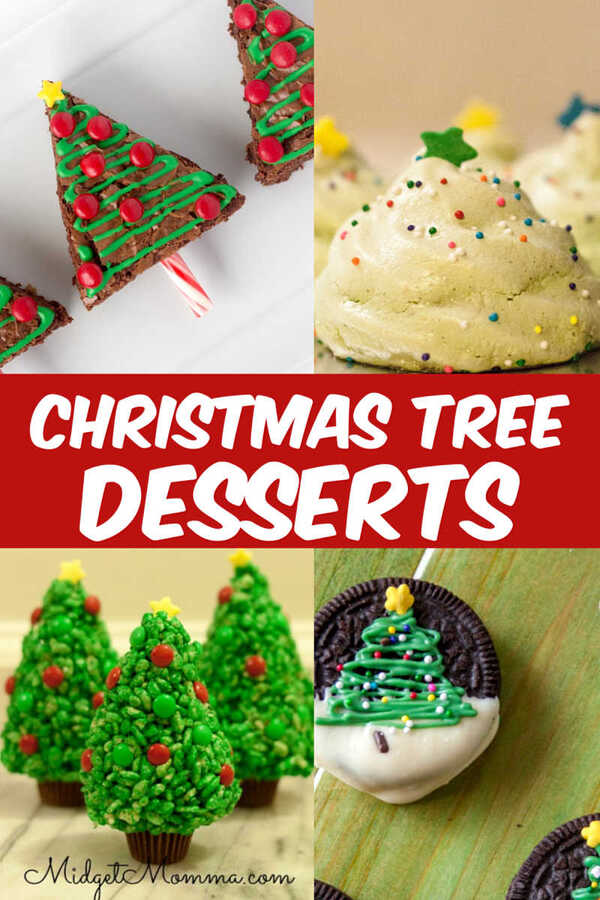 8 Festive & Fun Christmas Tree Desserts • MidgetMomma