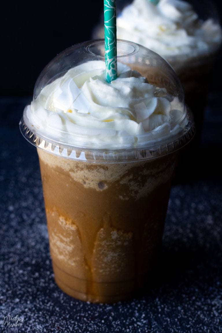 Keto Salted Caramel Frappuccino • MidgetMomma