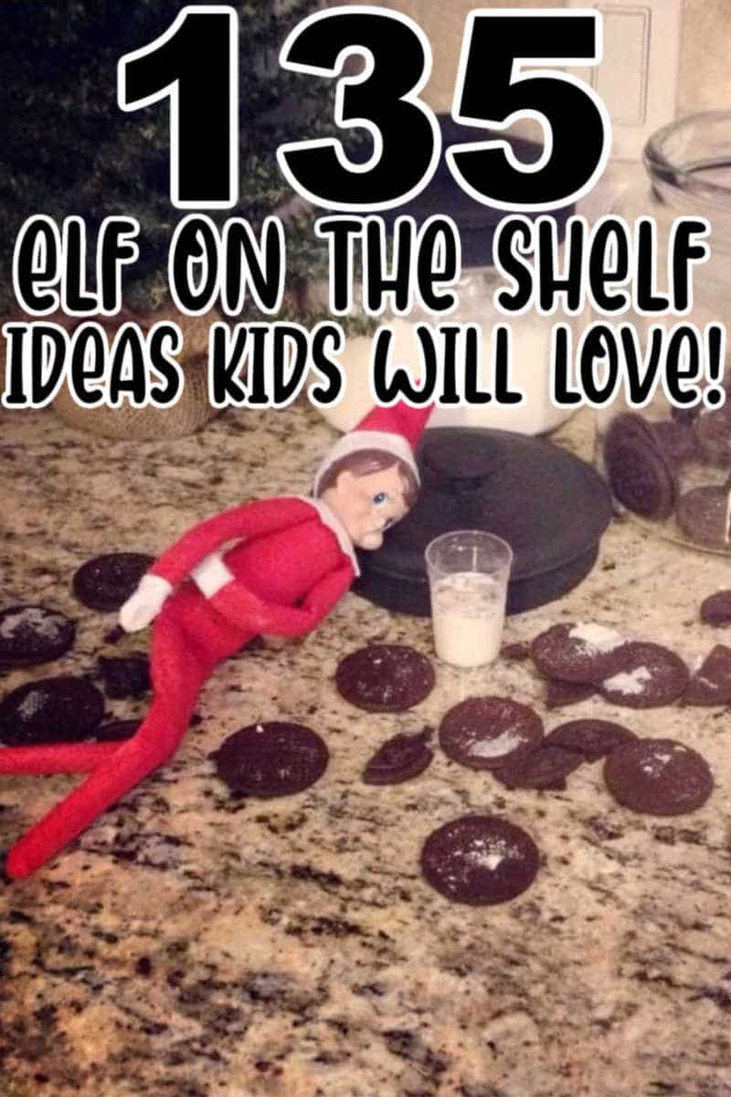 135 Easy Elf on the Shelf Ideas that Kids will LOVE! • MidgetMomma