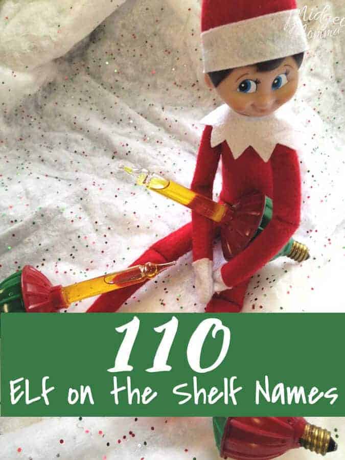 110 Elf On The Shelf Names Boy Elf Names Girl Elf Names Printable 