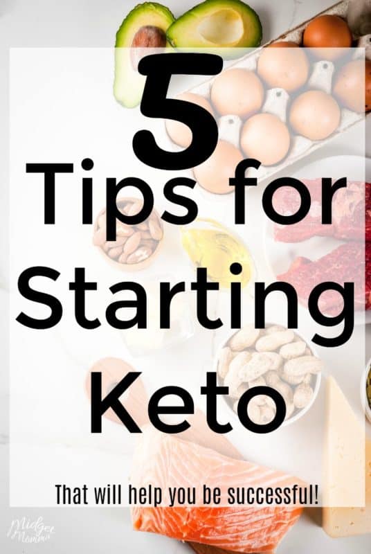 Five Tips for Starting Keto or Low Carb Eating Plan • MidgetMomma