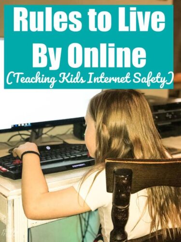 Teaching Kids To Be Safe Online With 5 Rules! • MidgetMomma