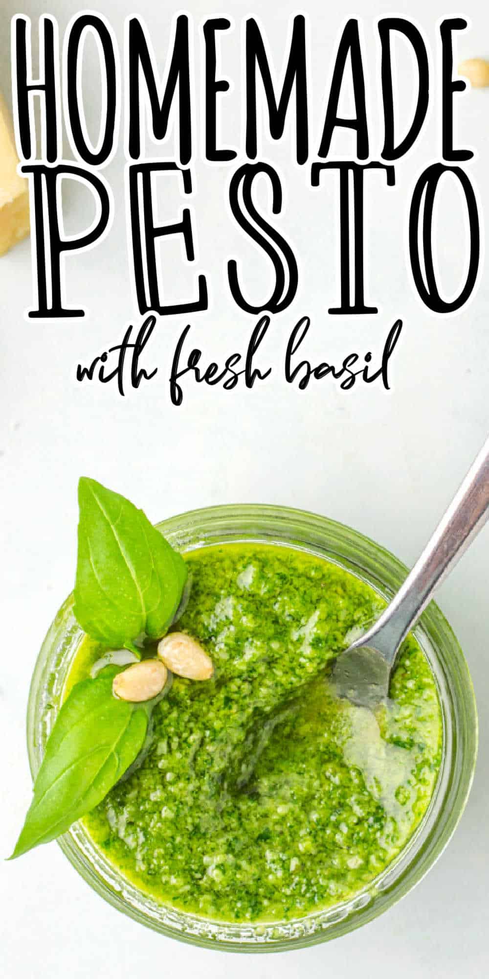 How To Make Pesto With Fresh Basil And Step By Step Directions   Homemade Pesto 3 