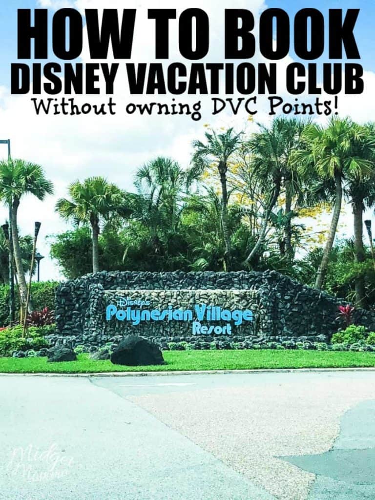 How To Stay At A Disney Vacation Club Without Owning DVC Points!