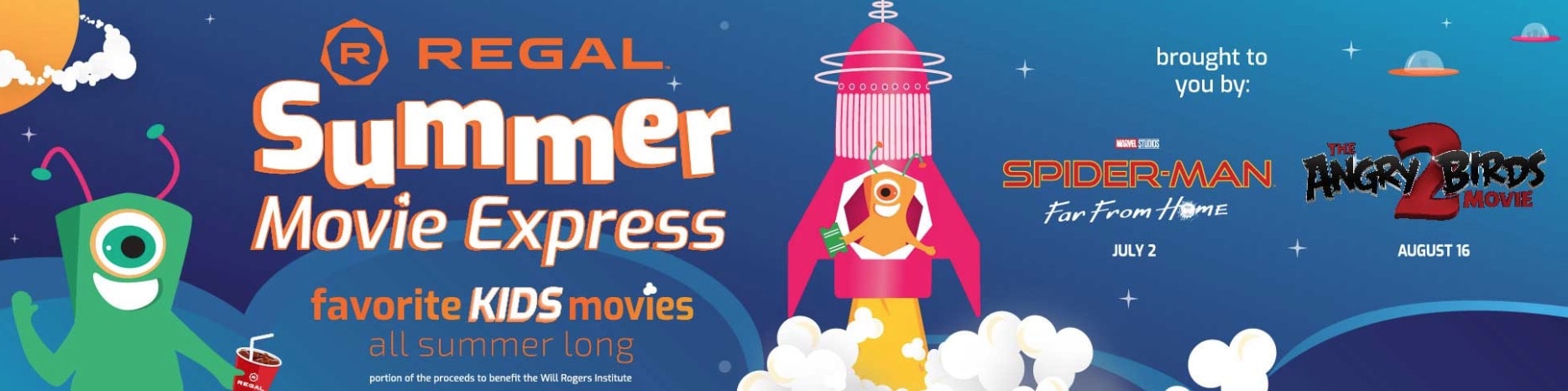 Regal Cinemas Summer Movies! Movies for just $1 - 2021 SCHEDULE