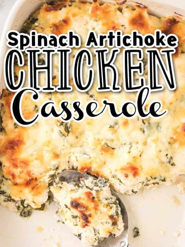 Spinach and Artichoke Chicken Chaffle • MidgetMomma