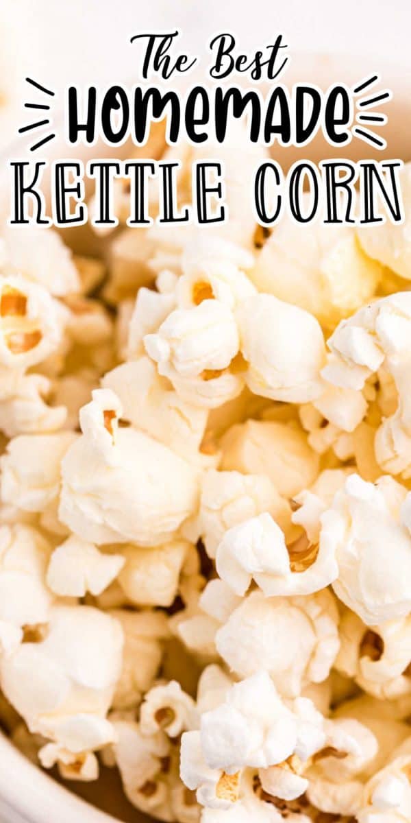 Kettle Corn Recipe at Home Using Secret Ingredients - Happy Haute Home