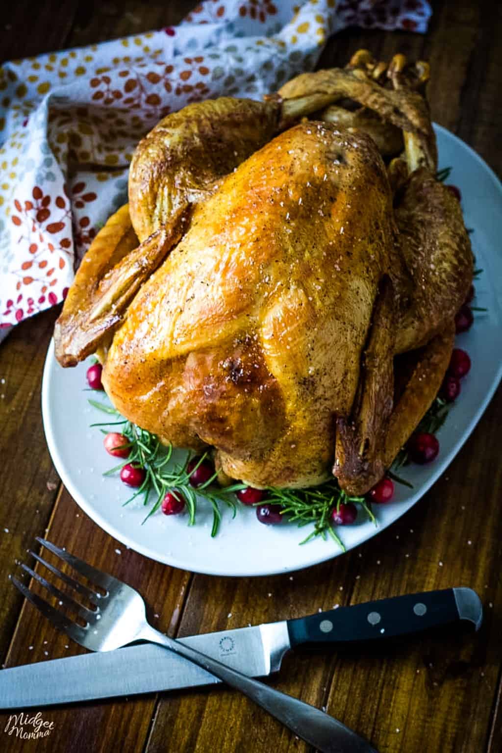 Brown Sugar And Salt Dry Brine Turkey Recipe • MidgetMomma