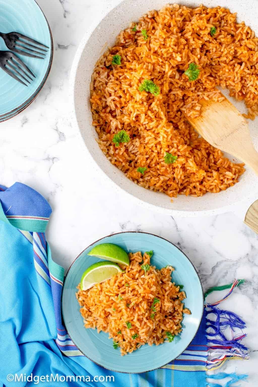 Restaurant Style Mexican Rice Recipe • MidgetMomma