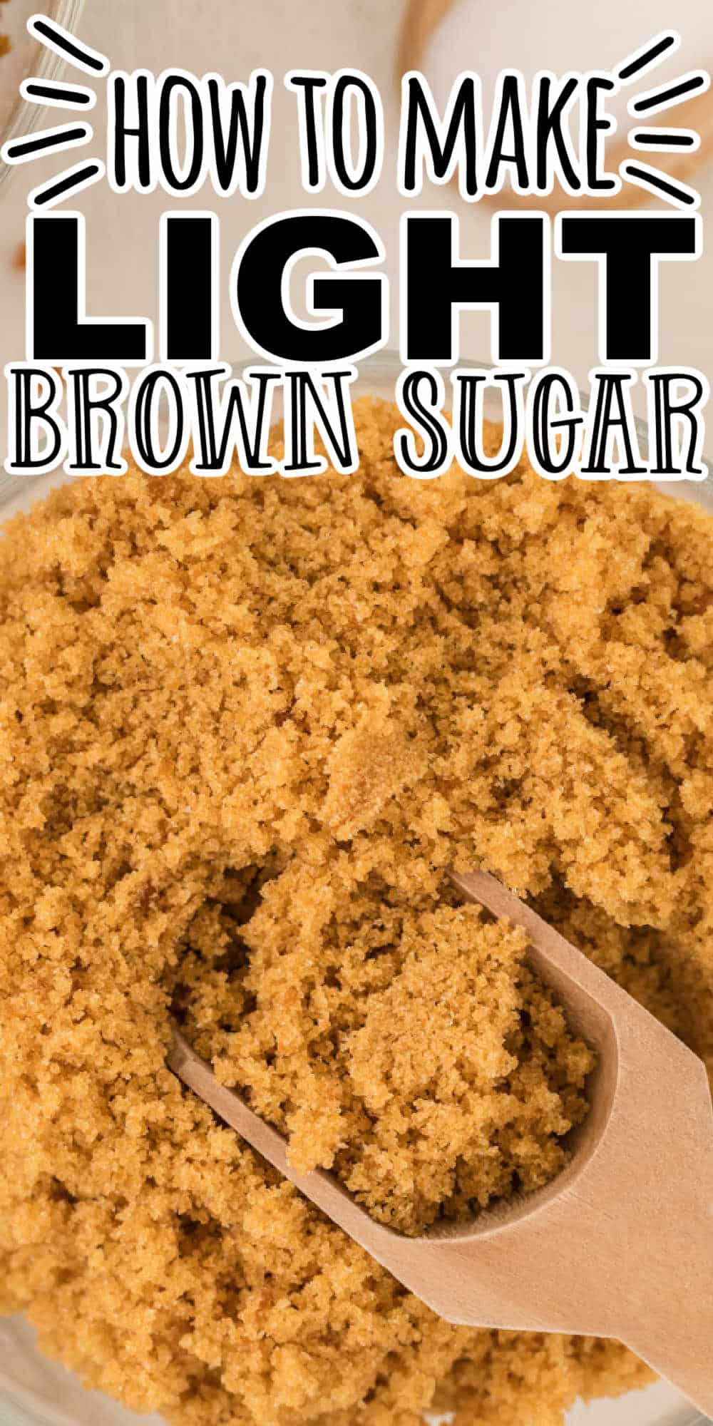 how to make 3 4 cup light brown sugar