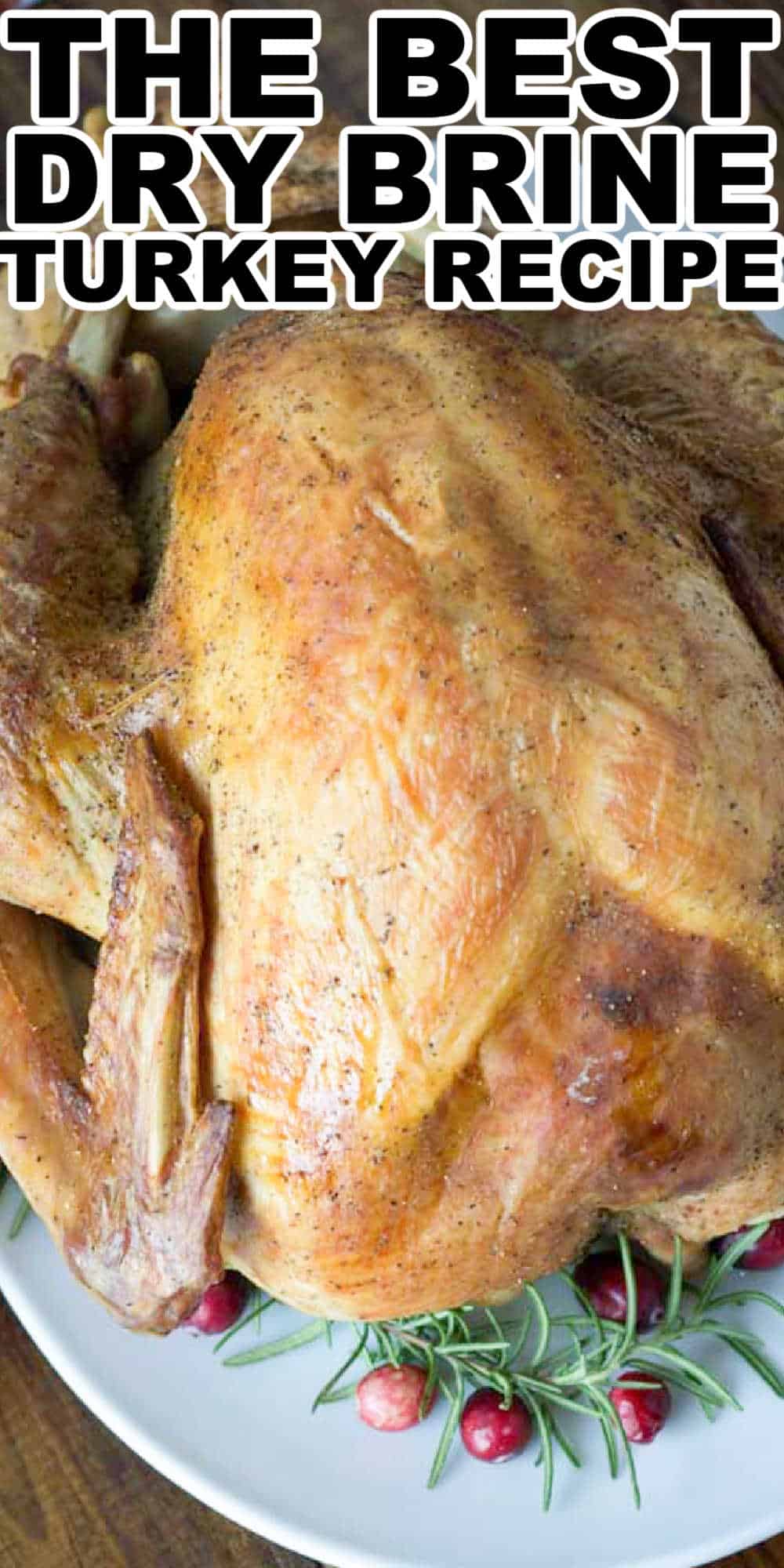 Brown Sugar and Salt Dry Brine Turkey Recipe • MidgetMomma