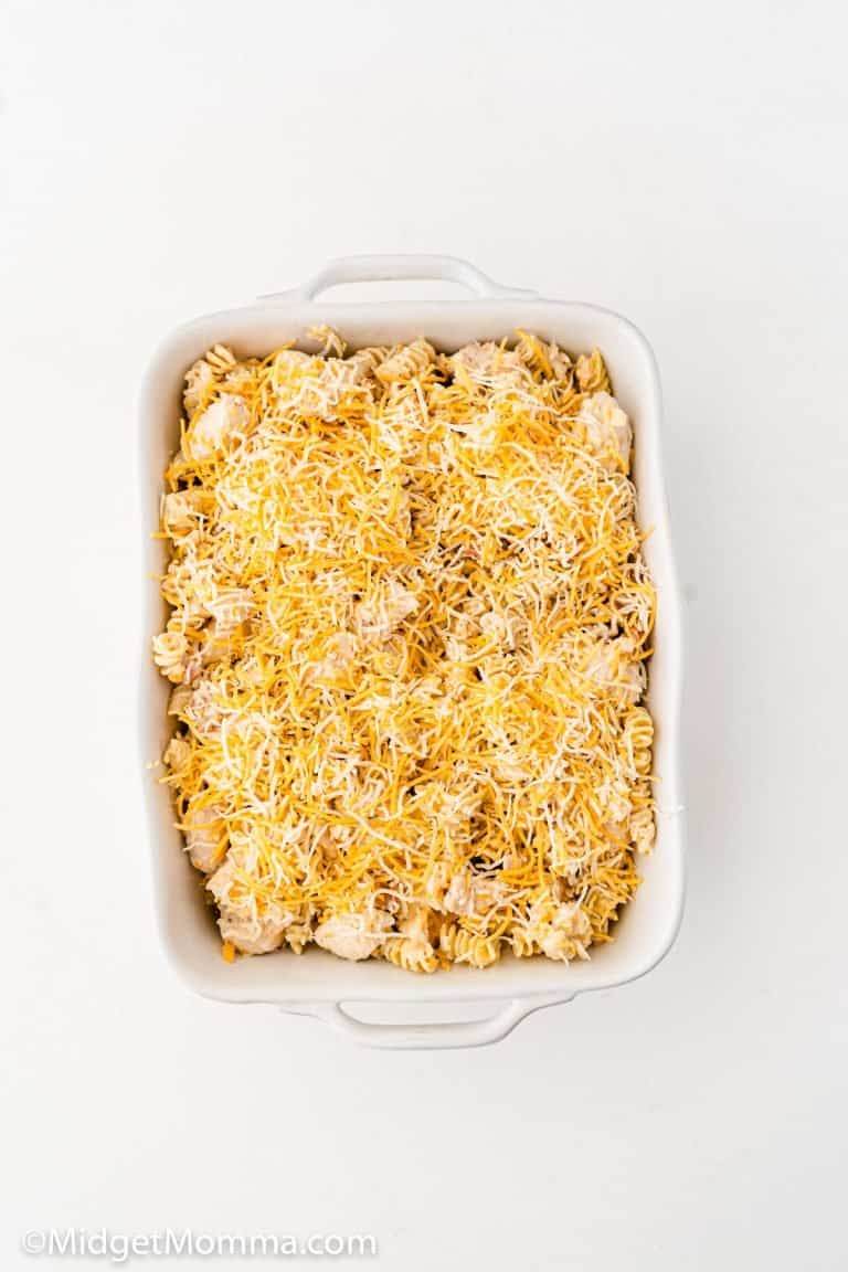 Cheesy Chicken Bacon Ranch Pasta Casserole • Midgetmomma 1476