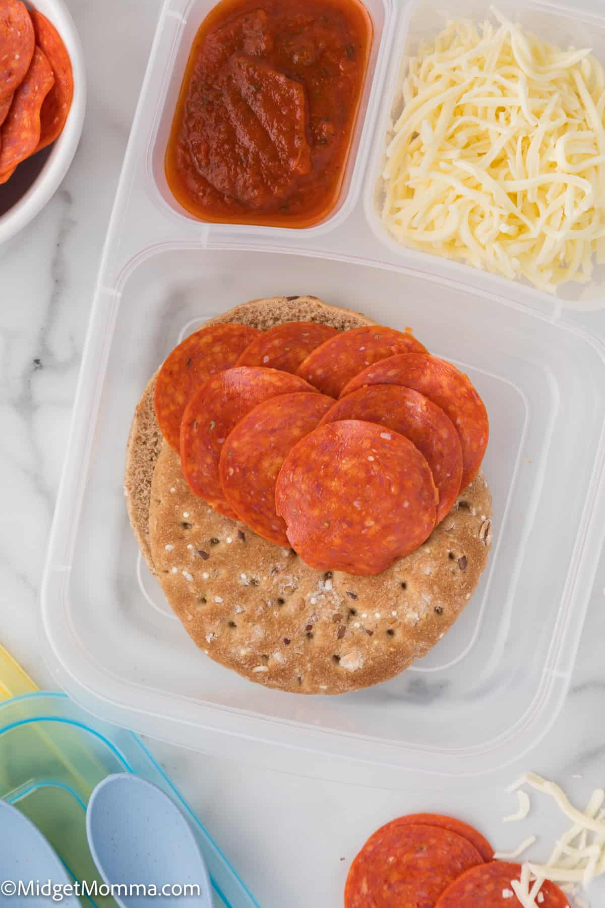 Homemade Lunchables Pizza