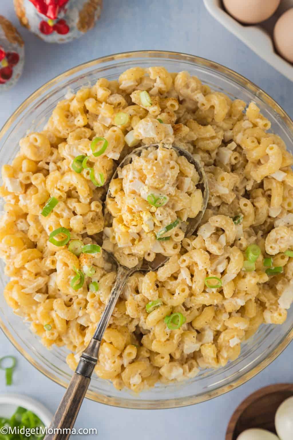 Egg Salad Macaroni Salad • Deviled Egg Pasta Salad Recipe